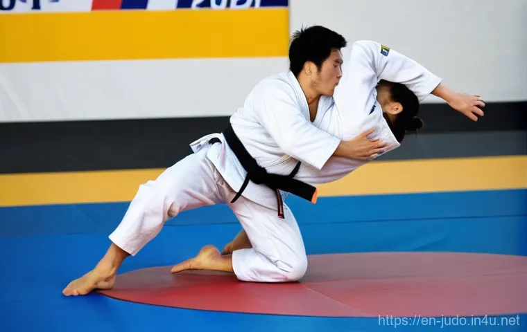 유도 기본 용어 사전 - Groundwork Masterclass: The Precision of Osaekomi-waza**
A detailed, realistic photograph capturing... 유도 기본 용어 사전 - Groundwork Masterclass: The Precision of Osaekomi-waza**
A detailed, realistic photograph capturing...