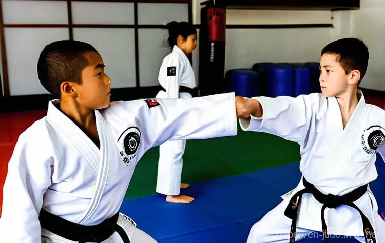 유도와 태권도의 차이점 - **Explosive Taekwondo Spinning Heel Kick**
    A high-action, dynamic photograph capturing a male Ta...
